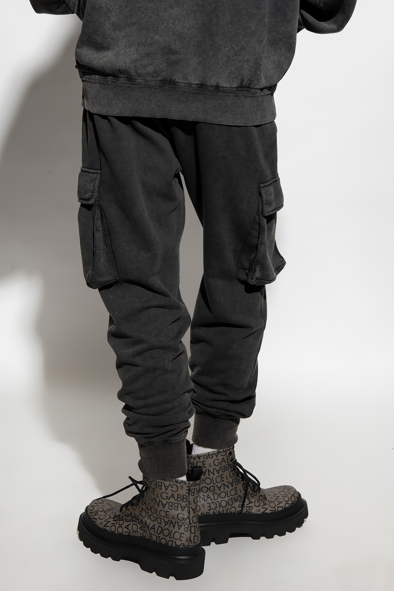 Grey Sweatpants 'RE-EDITION S/S 2002' collection Dolce